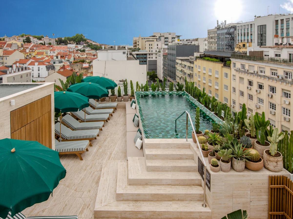 Browns Avenue Hotel Лиссабон Экстерьер фото Rooftop pool